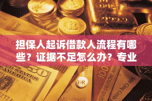 济南担保人起诉借款人流程有哪些？证据不足怎么办？专业律师解答