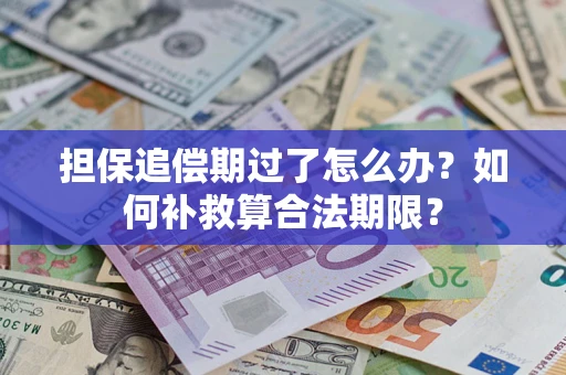 济南担保追偿期过了怎么办？如何补救算合法期限？