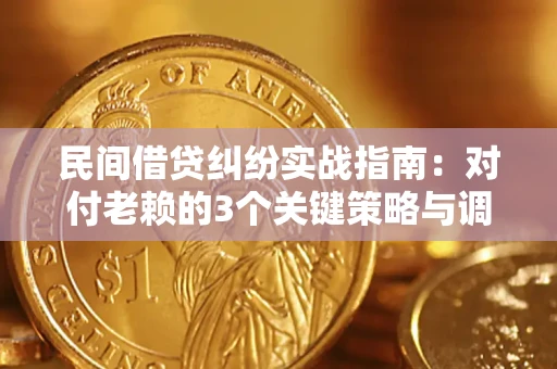 济南民间借贷纠纷实战指南：对付老赖的3个关键策略与调解盲区解析