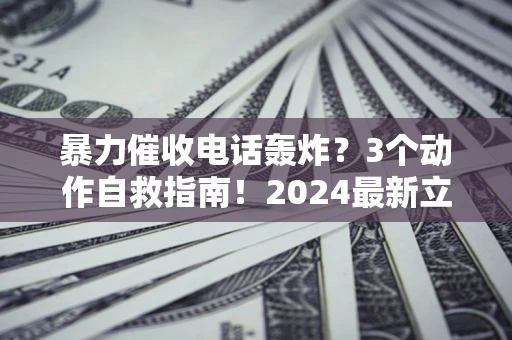 济南暴力催收电话轰炸？3个动作自救指南！2024最新立案标准全解析