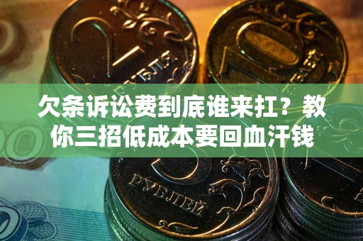 济南欠条诉讼费到底谁来扛？教你三招低成本要回血汗钱